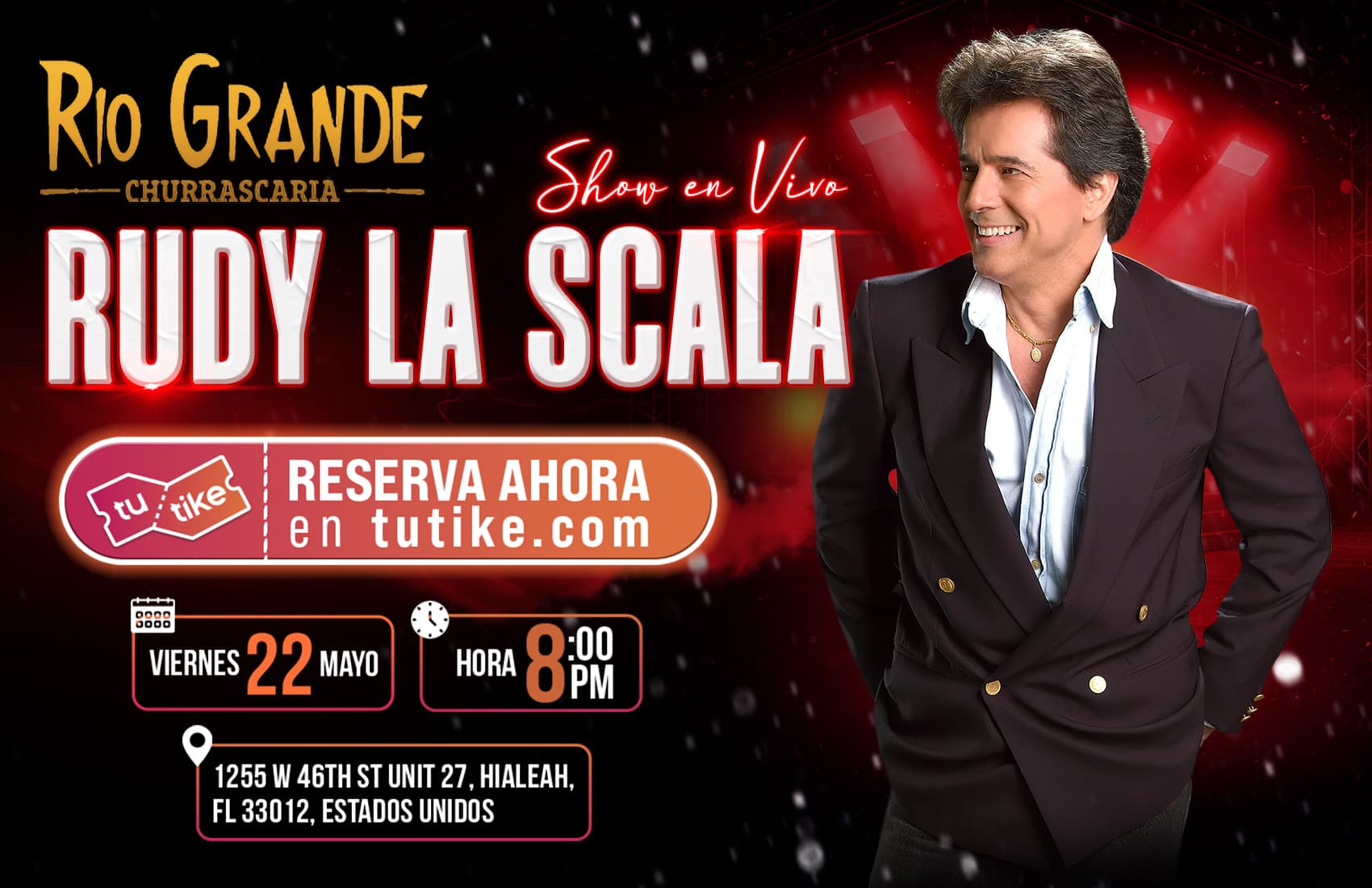 🎼 Rudy La Scala: Una Noche de Idilio en Hialeah banner