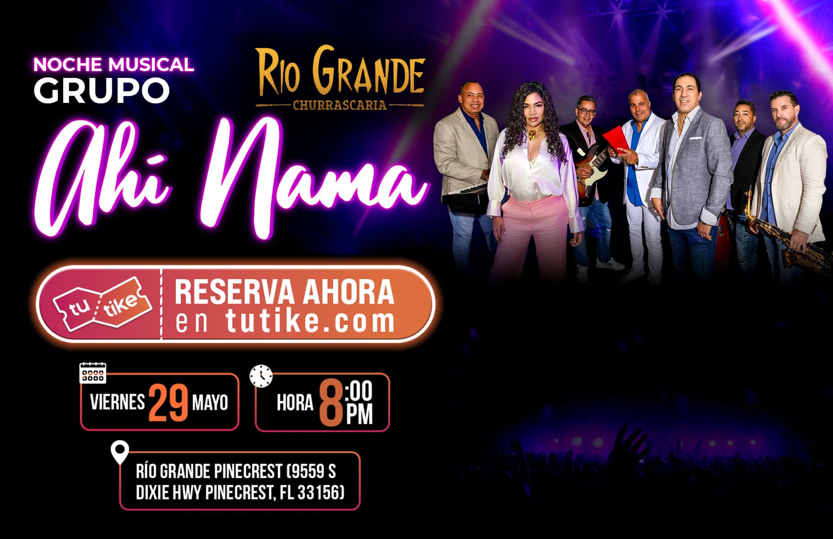 🥁 ¡DESCARGA Y SABOR CON EL GRUPO AHÍ NAMÁ! banner