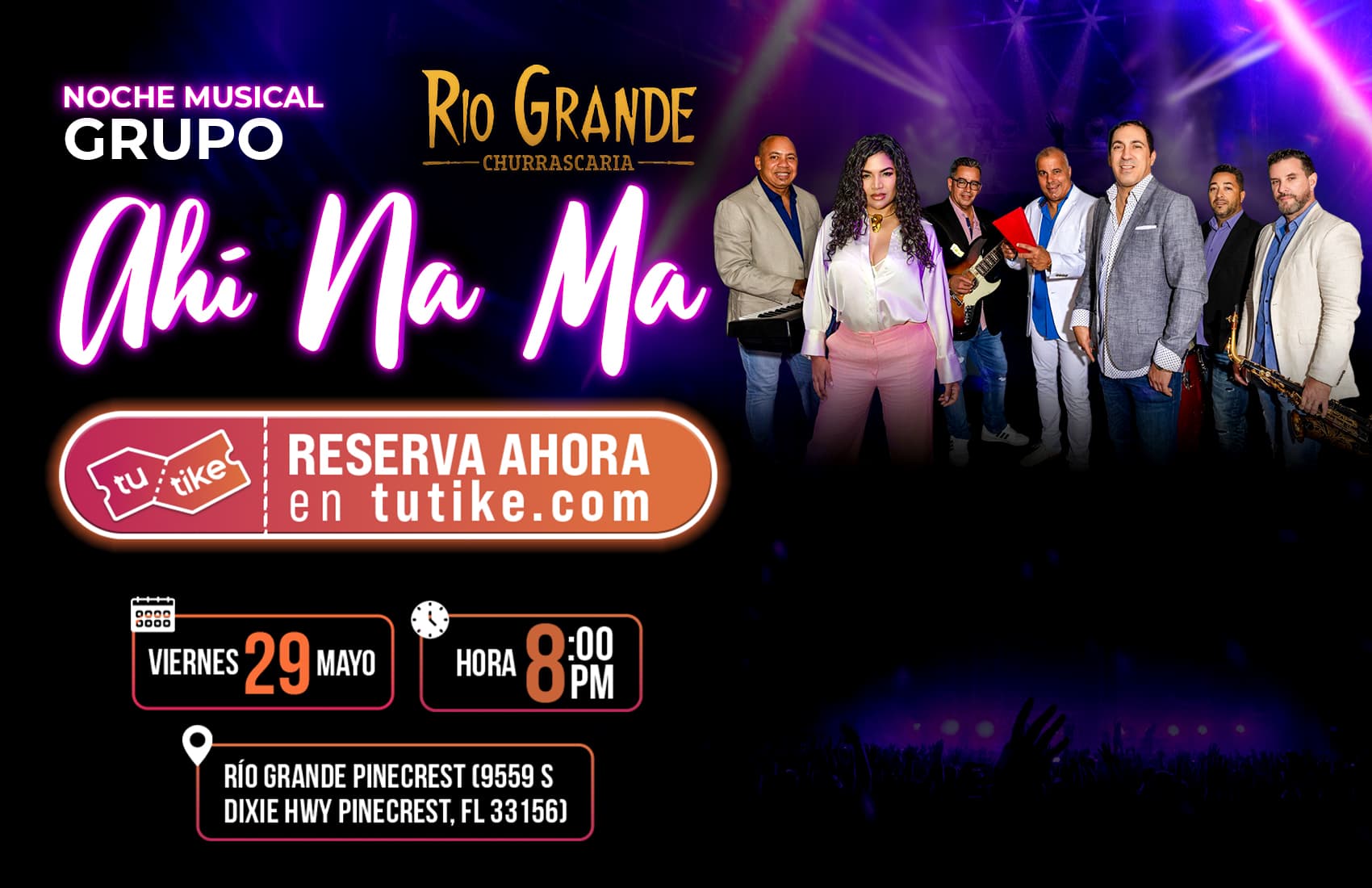 🥁 ¡DESCARGA Y SABOR CON EL GRUPO AHÍ NA MA! banner