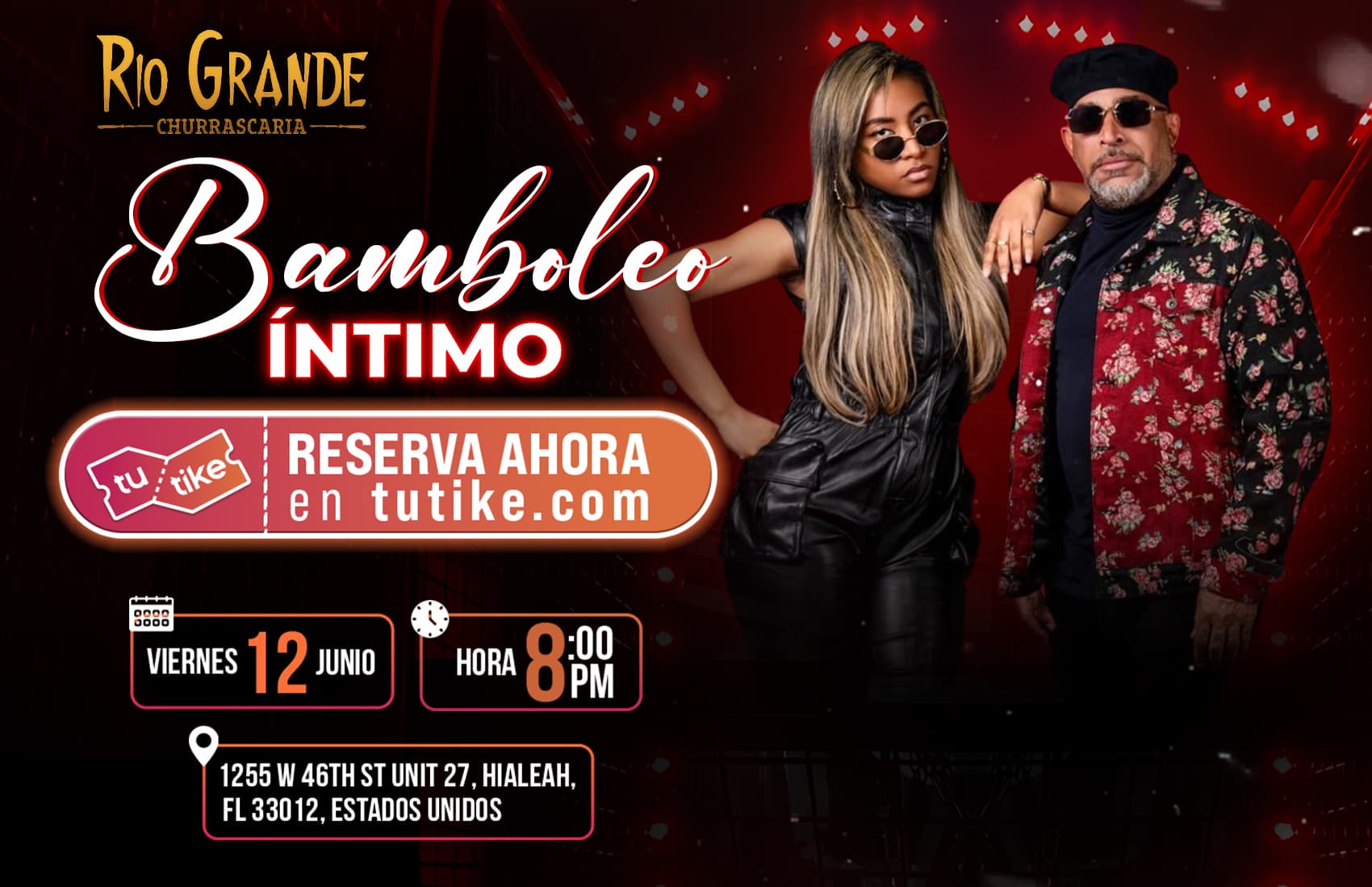 🎼 Bamboleo Íntimo: Una Noche para no perderse. banner